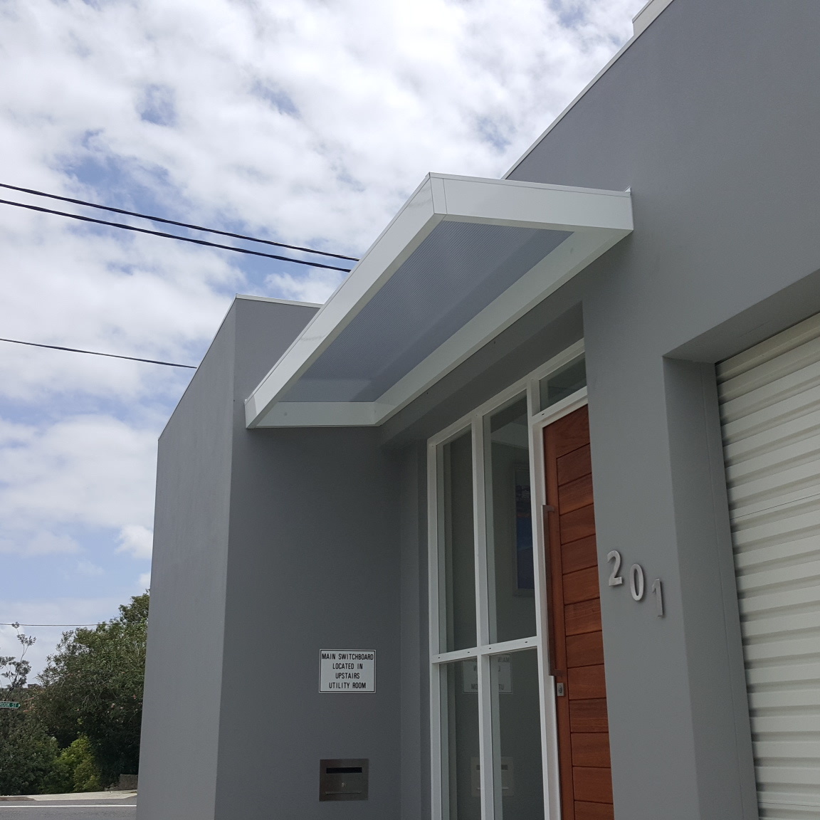 cantilever awnings