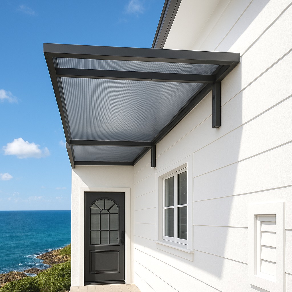 window Door awning slim line 50