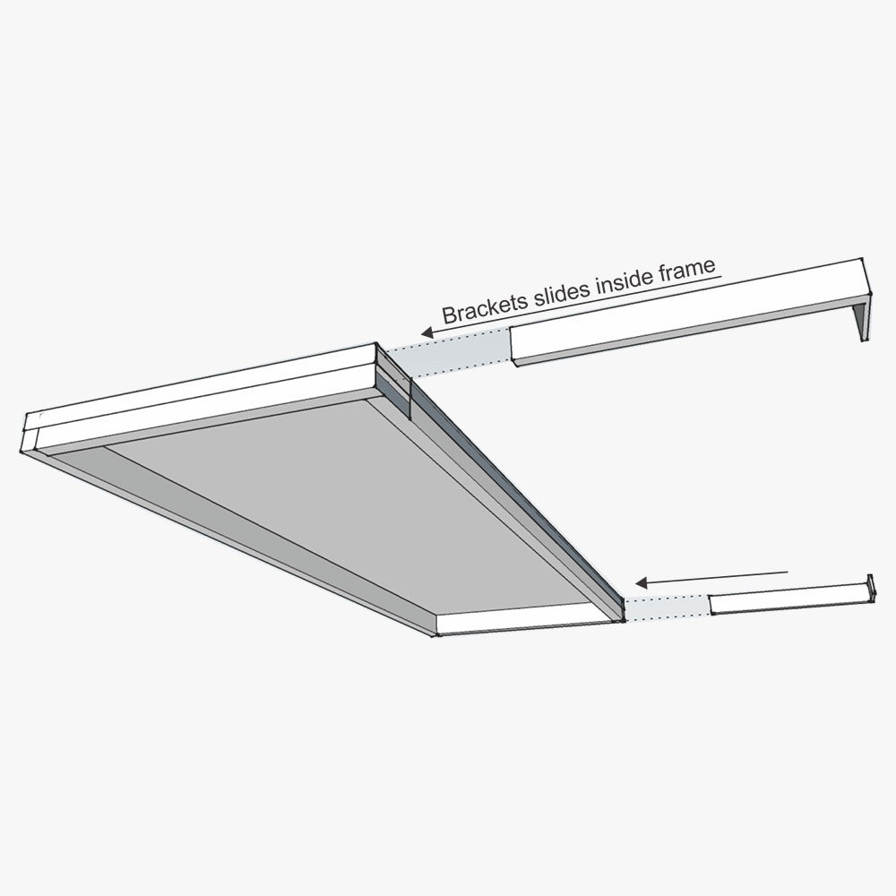 slim line 100 with brackets