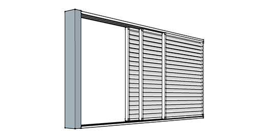 Sliding Louvers